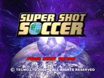 Super Shot Soccer (US) screen shot title